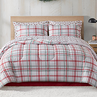 8pc Holiday-Themed Comforter Set $30