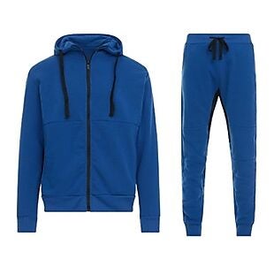 Men's Fleece Hoodie & Jogger Set $25