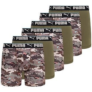 6pk Puma Boxer Briefs $17