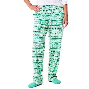 Fleece Pajama Pants and Socks Set $6