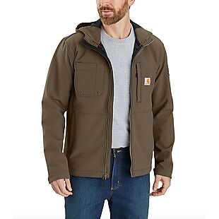 Carhartt Softshell Hooded Jacket $77