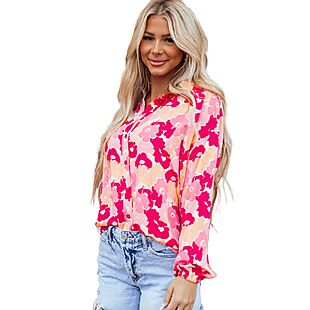 Women's Floral Blouse $24