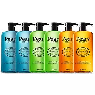 6pk Pears Body Wash Set $26