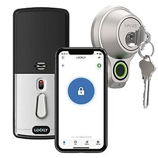 Lockly Fingerprint Smart Lock $50