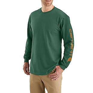 Carhartt Heavyweight Long-Sleeve Tee $18