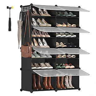 Shoe Rack with Doors $40