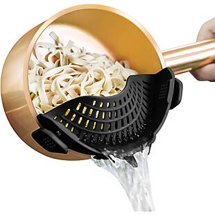 Clip-On Silicone Strainer $10