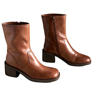 Anthropologie Leather Boots $140