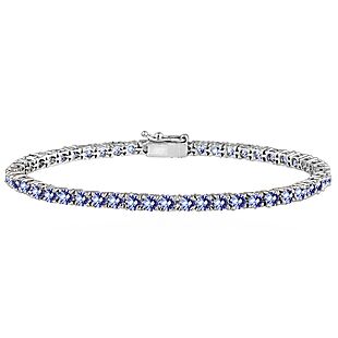 Blue Stone Tennis Bracelet $18