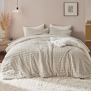 Fluffy Queen Comforter Set $30 with Prime