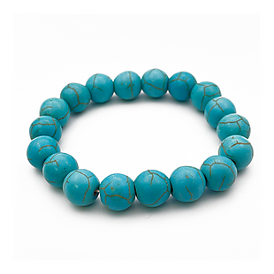 Lab-Created Turquoise Bracelet $11