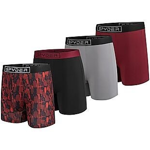 4pk Spyder Boxer Briefs $15