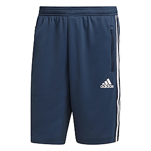 Adidas Men's 3-Stripe Shorts $11