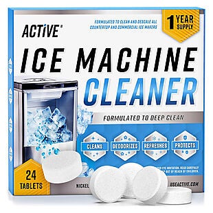 24ct Active Ice Machine Cleaner $14