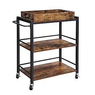 Rolling Cart with Removable Tray $55