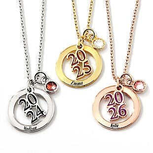 Custom 2025 Graduation Necklaces $29