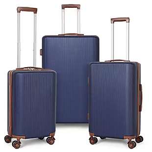 3pc Nested Hardside Luggage Set $80