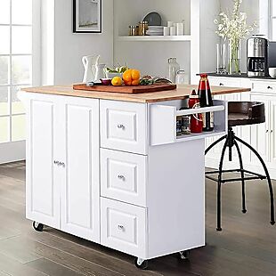 Rolling Kitchen Cart $239
