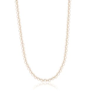 18" Shell Pearl Necklace $15