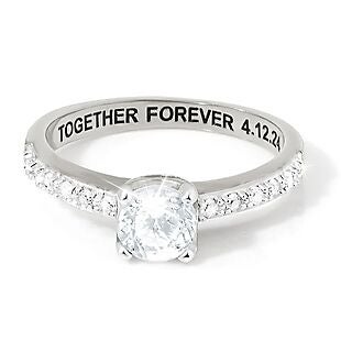 Custom Vow & Forever Travel Rings $55