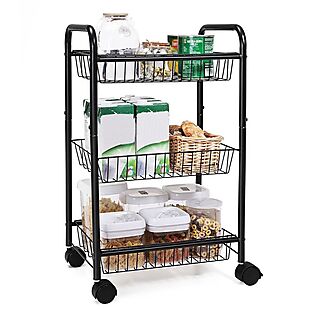 3-Tier Rolling Storage Cart $30