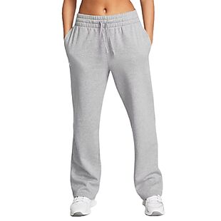 UA Fleece Straight Leg Pants $20