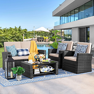 4pc Patio Furniture Set $312