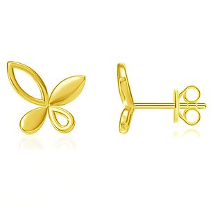 Sterling Silver Butterfly Studs $15