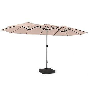 15' Patio Umbrella with Base $119