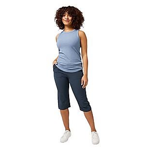 32 Degrees Stretch Woven Capris $15