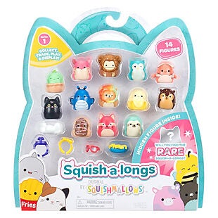 14pc Squishmallow Figurine Set $8