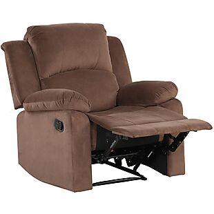 Soft Microfiber Recliner $197