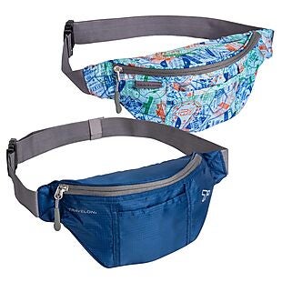 2pk Travel Waist Packs $10