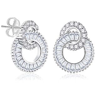 12mm Sterling Silver Earrings $17