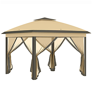 11' Pop-Up Gazebo with Netting $126