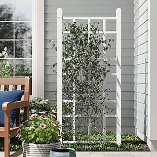 Outdoor Trellis with Anchors $53