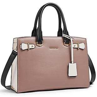 13" Leather Satchel $43