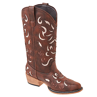 Natural Reflections Western Boots $26