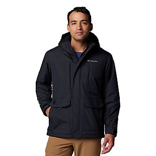 Columbia Hooded Sherpa-Lined Jacket $60