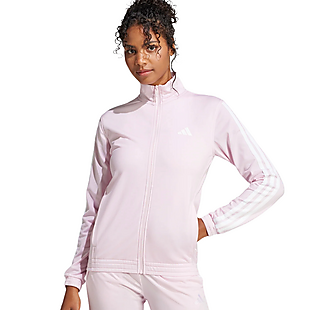 Adidas Tricot 3-Stripes Track Jacket $23