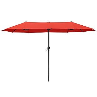 13' Double-Sided Patio Umbrella $84