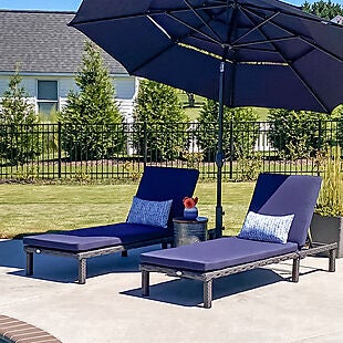 2pk Patio Lounge Chairs $248
