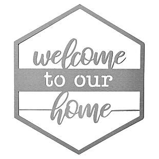 Hexagon Door Sign $28