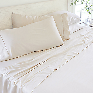 72% Off Linen-Bamboo Cooling Sheet Sets