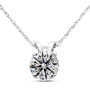 1/2ct Diamond Solitaire Necklace $298