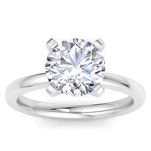 3ct Diamond Solitaire Rings $1,298