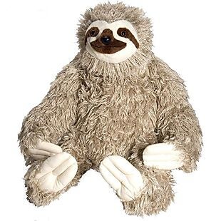 30" Stuffed Sloth $19