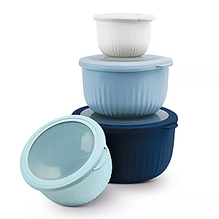 4pk Food Storage Bowls with Lids $10