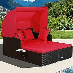 Patio Daybed with Canopy $215