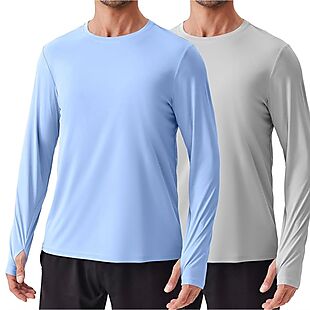 2pk Men's Workout Shirts $14
